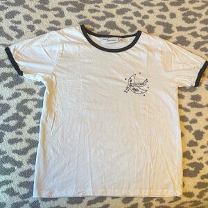 Pact White and Black Kids Graphic Tee